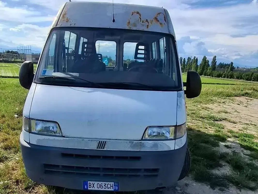 Usata Fiat Ducato 109 CV (80 kW) 2001 Bianco Furgone