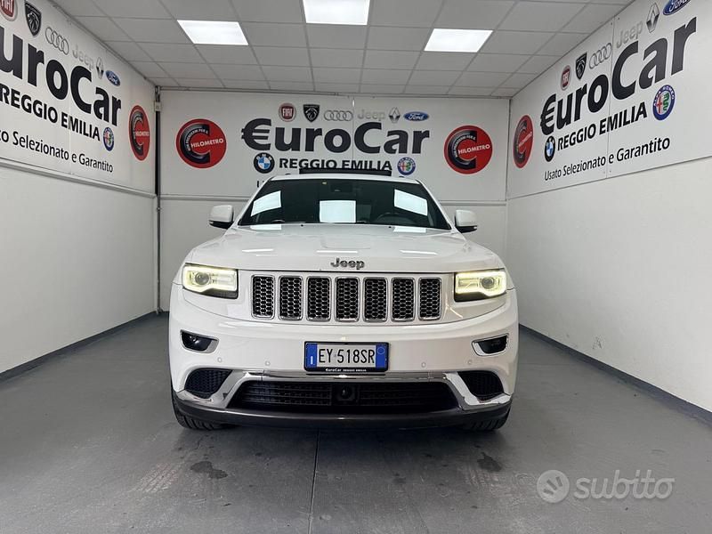 Usata Jeep Grand Cherokee Summit 250 CV (183 kW) 2015 Bianco SUV
