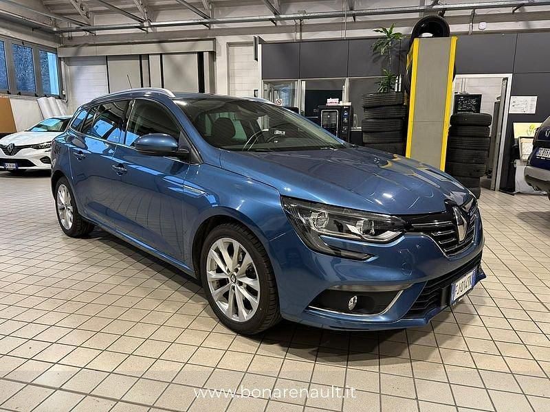 Usata Renault Mégane GrandTour Intens 110 CV (80 kW) 2017 Blu/azzurro Station wagon