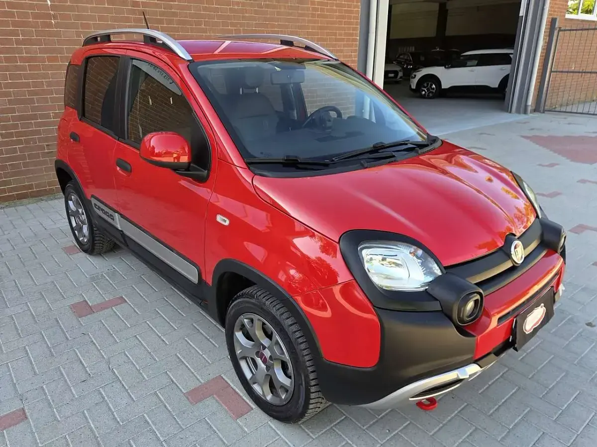 Usata Fiat Panda 4x4 S 86 CV (63 kW) 2019 Rosso Utilitaria