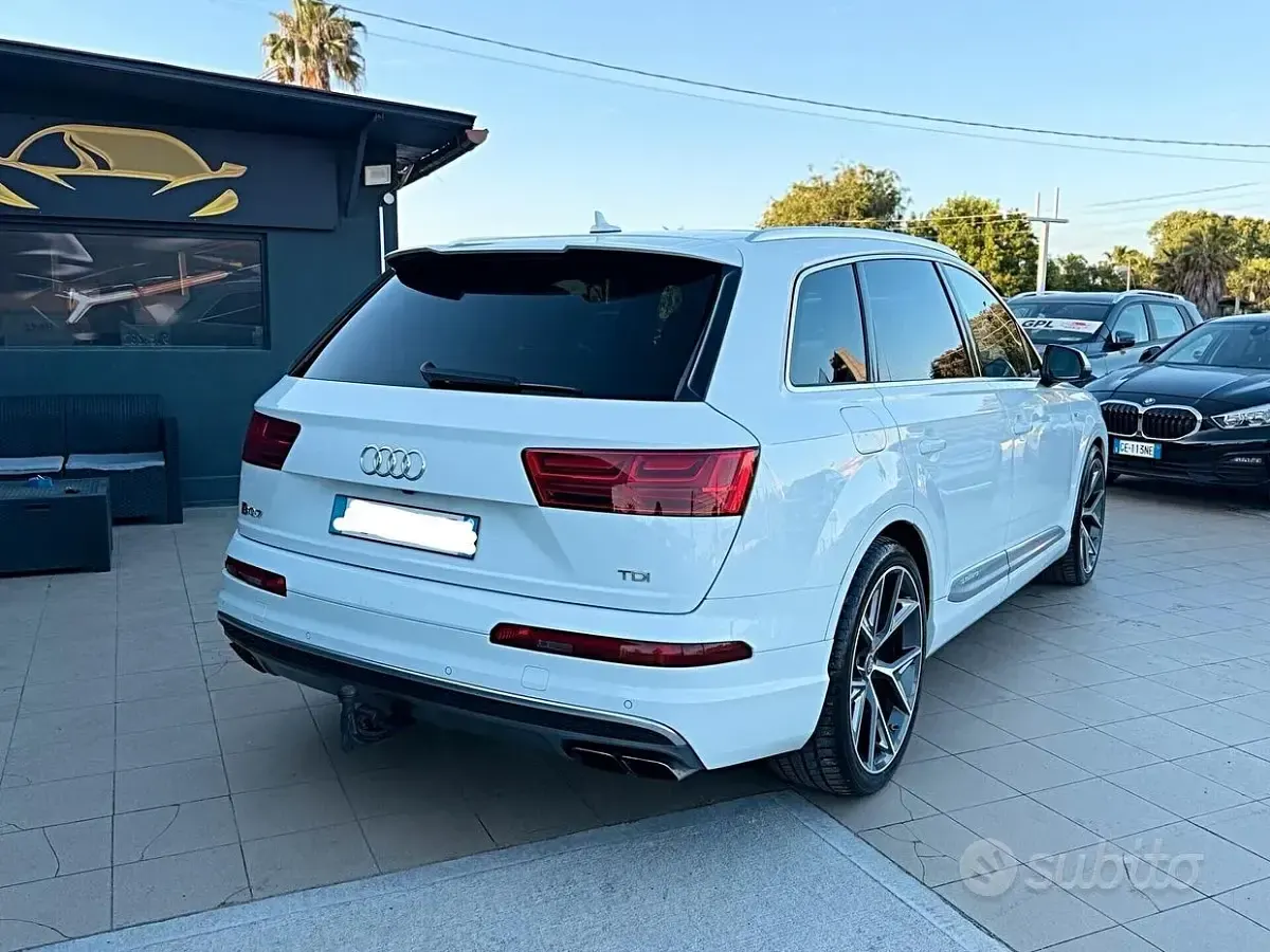 Usata Audi SQ7 Business Plus 435 CV (319 kW) 2017 Bianco SUV