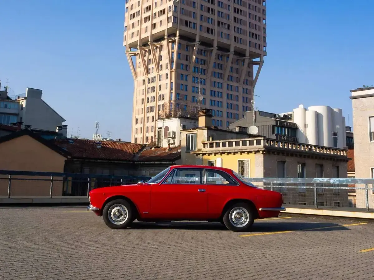 Usata Alfa Romeo GT Junior 110 CV (80 kW) 1971 Rosso alfa 164 Coupé