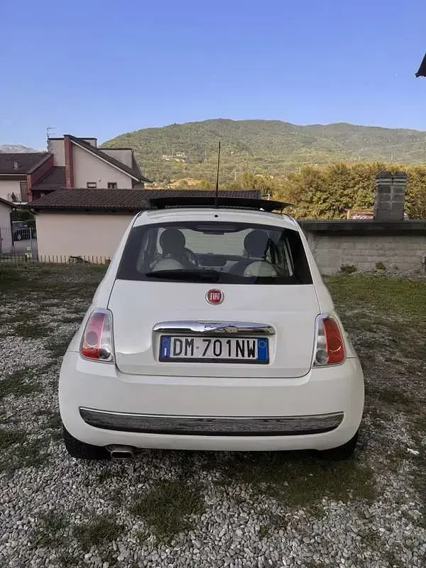 Usata Fiat 500 Lounge 69 CV (50 kW) 2008 Bianco Utilitaria