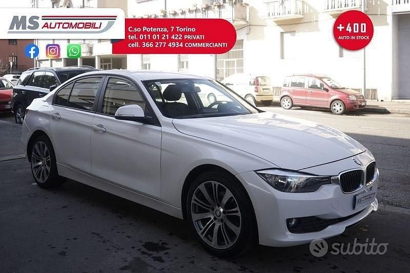 Usata BMW 316 116 CV (85 kW) 2013 Bianco Berlina