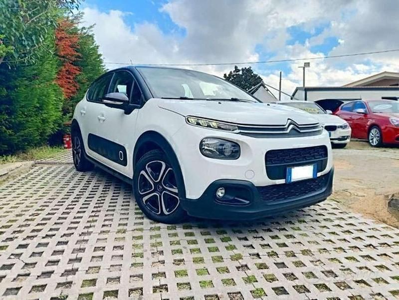 Usata Citroën C3 Shine 102 CV (75 kW) 2019 Bianco Utilitaria