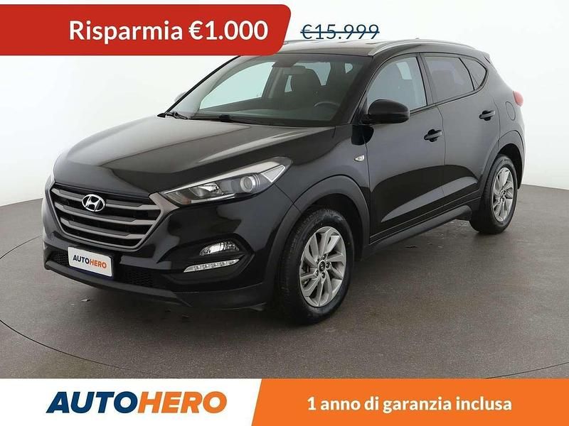 Nero Usata 2018 Hyundai Tucson SUV | 14.999 € (Ottimo prezzo) - Immagine 1/3