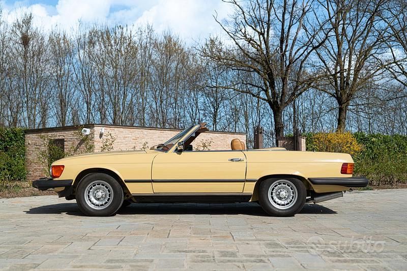 Usata Mercedes SL450 1970 Giallo Cabrio
