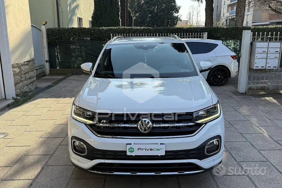 Usata VW T-Cross Advance 95 CV (69 kW) 2020 Bianco SUV