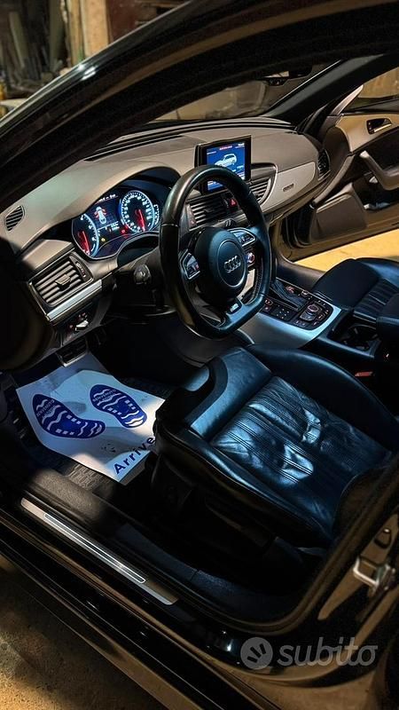 Usata Audi A6 S-Line 272 CV (200 kW) 2015 Nero Station wagon