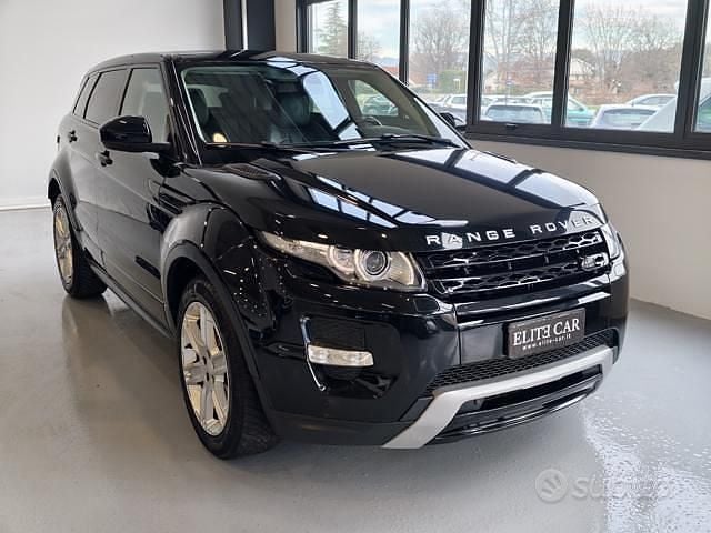 Usata Land Rover Range Rover evoque Dynamic 190 CV (139 kW) 2013 Nero SUV