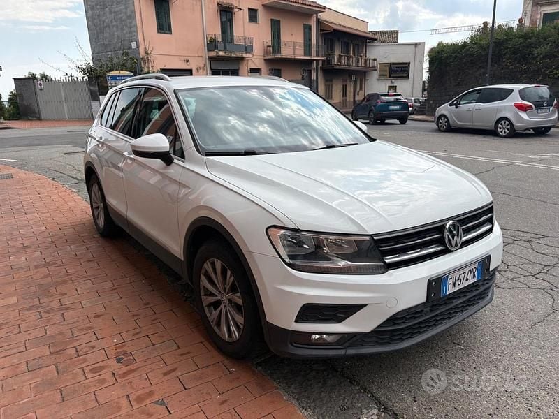 Usata VW Tiguan Business 150 CV (110 kW) 2019 Bianco SUV