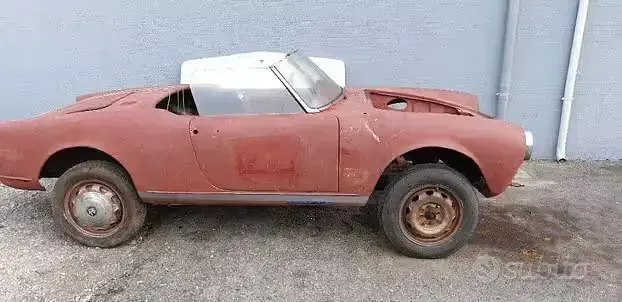 Usata Alfa Romeo Giulietta 1956 Rosso Cabrio