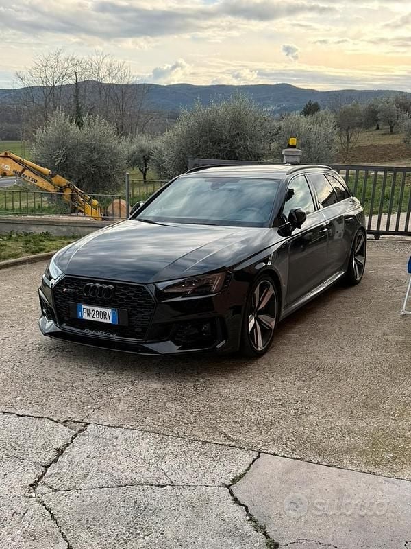 Usata Audi RS4 2019 Nero Station wagon