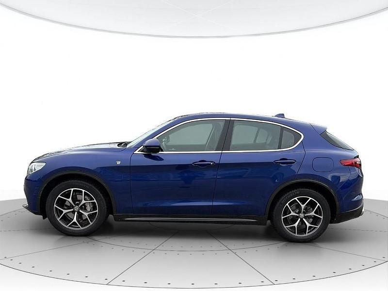 Usata Alfa Romeo Stelvio Ti 210 CV (154 kW) 2021 Blu SUV