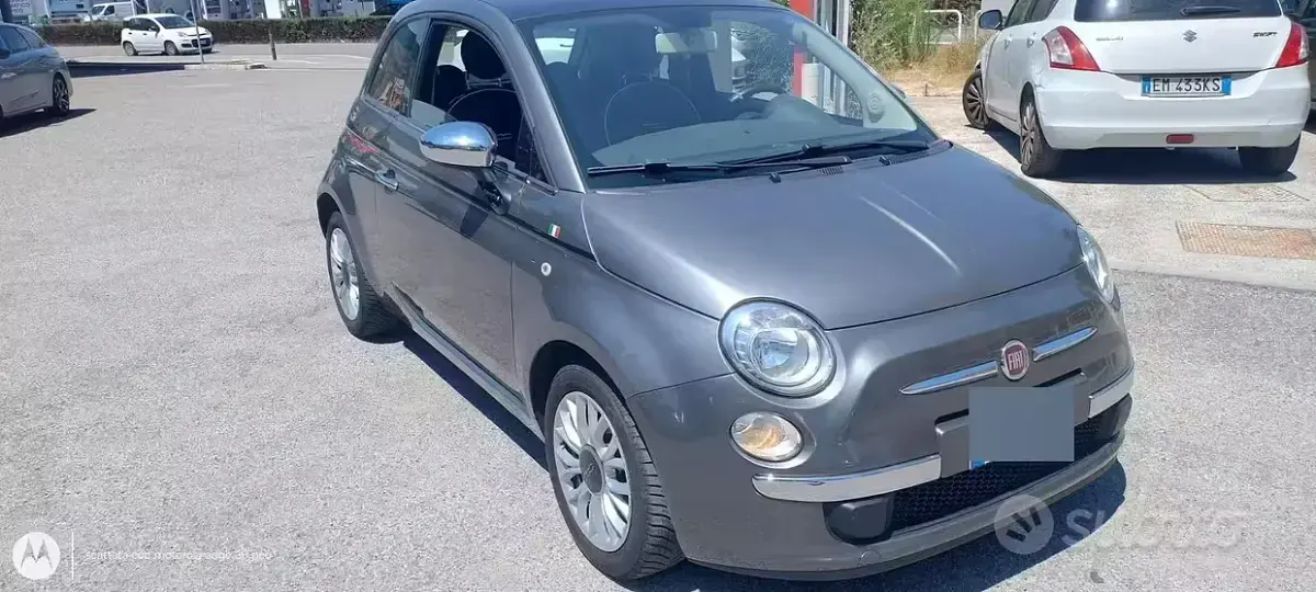 Usata Fiat 500 Lounge 69 CV (50 kW) 2014 Grigio Berlina