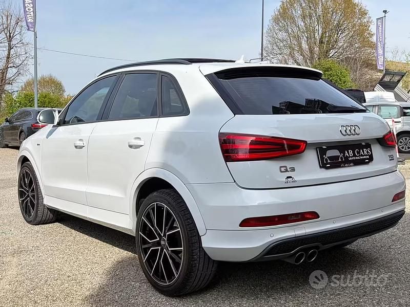Usata Audi Q3 S-line plus 177 CV (130 kW) 2013 Bianco SUV