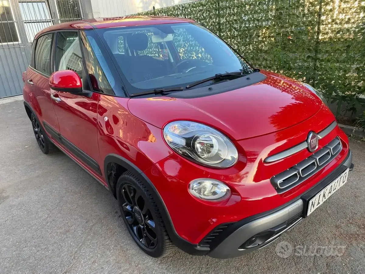 Usata Fiat 500L 95 CV (69 kW) 2022 Rosso Monovolume