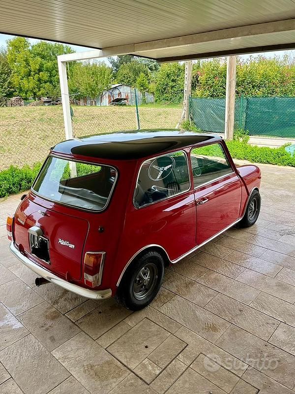 Usata Innocenti Mini 1970 Rosso