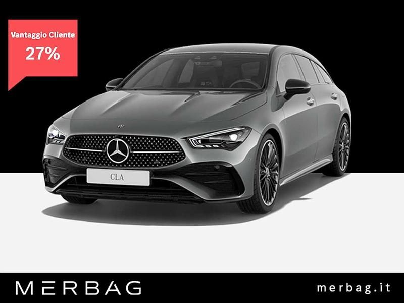 Grigio Nuova 2025 Mercedes CLA250e Shooting Brake Advanced Plus Station wagon | 49.500 € (Buon prezzo) - Immagine 1/4