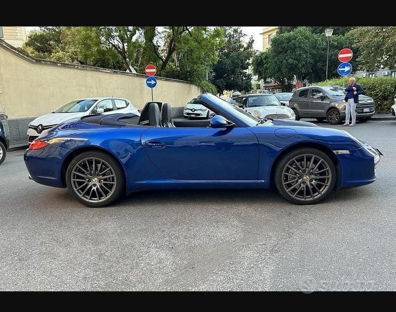 Usata Porsche 997 2010 Blu Cabrio