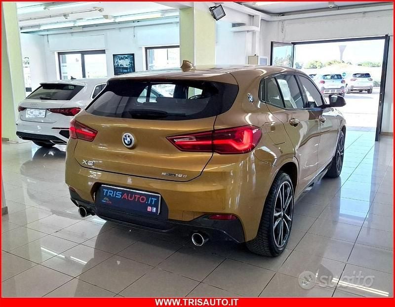 Usata BMW X2 M Sport 151 CV (111 kW) 2019 Giallo SUV