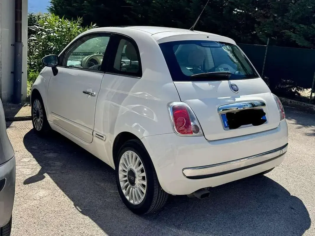 Usata Fiat 500 Pop 69 CV (50 kW) 2012 Bianco Utilitaria