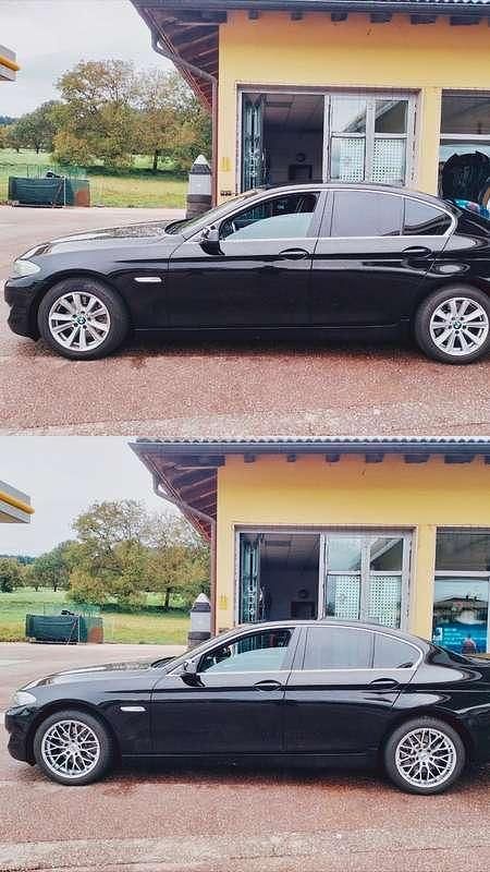 Usata BMW 520 184 CV (135 kW) 2010 Nero Berlina