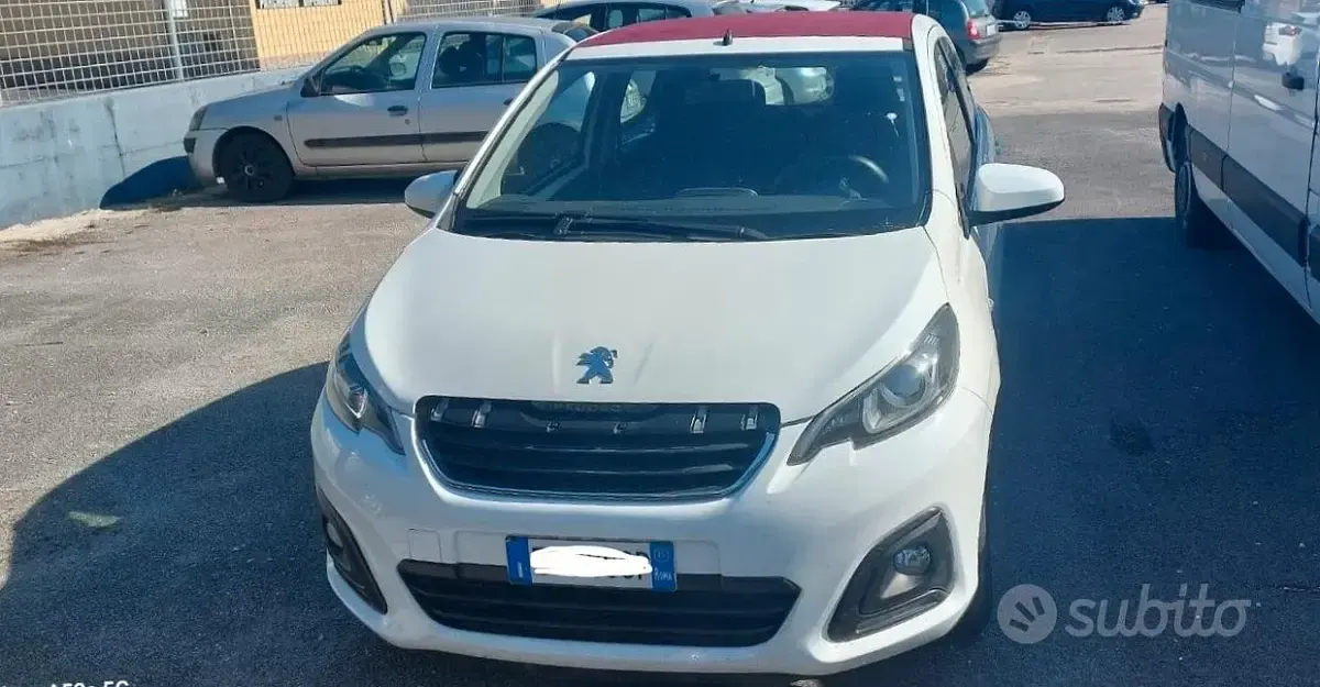 Usata Peugeot 108 69 CV (50 kW) 2015 Bianco Berlina
