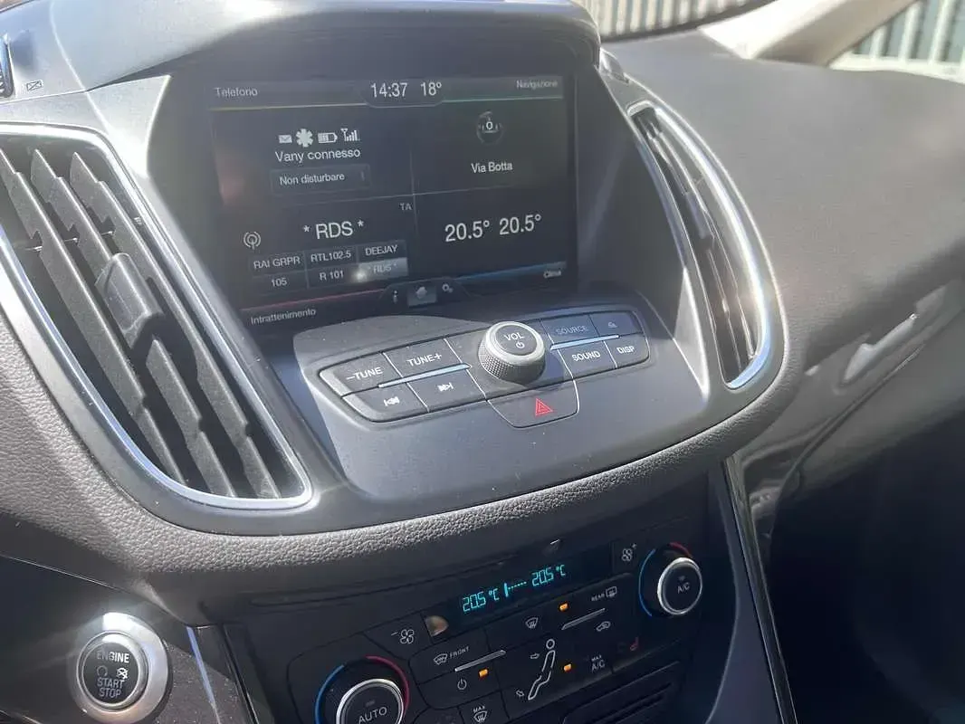 Usata Ford C-MAX Titanium X 120 CV (88 kW) 2015 Nero Monovolume
