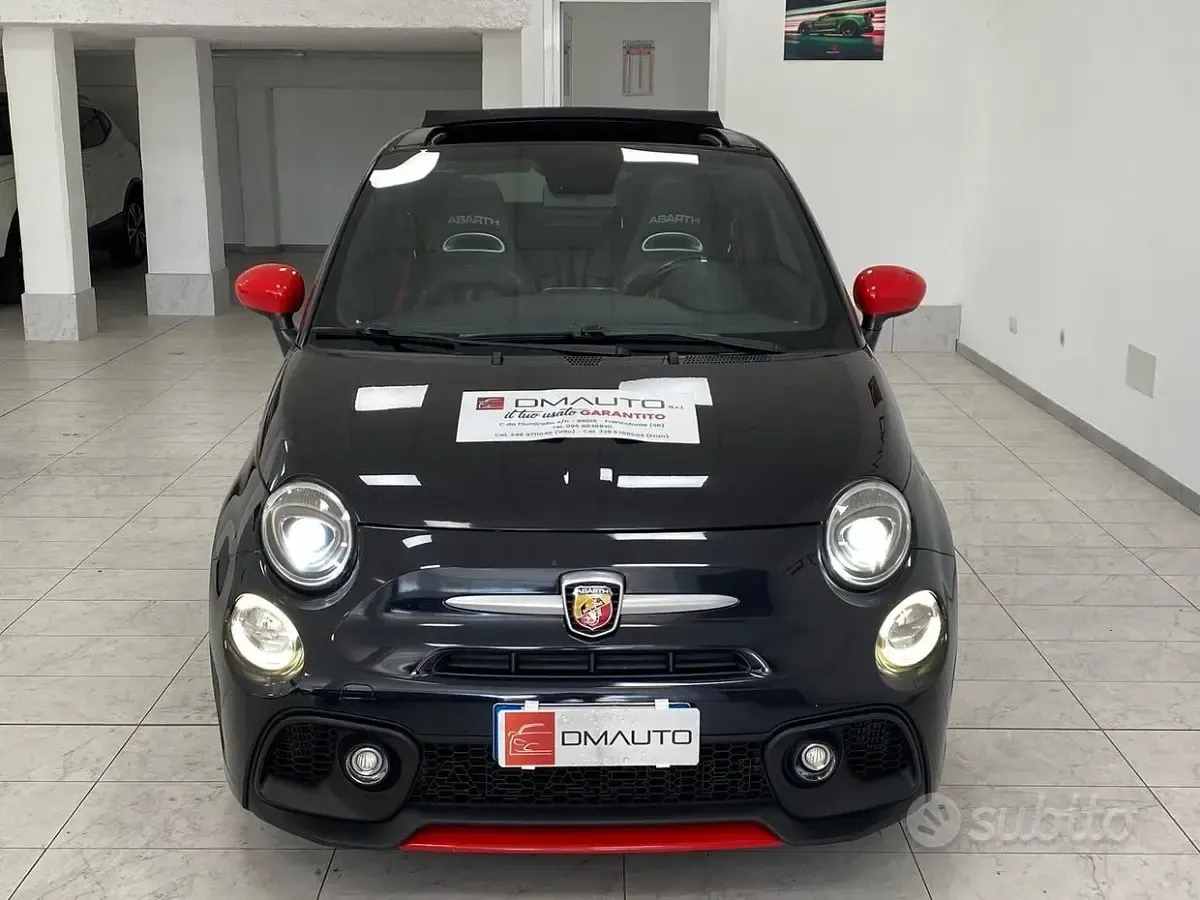 Usata Abarth 595C Pista 160 CV (117 kW) 2019 Nero Cabrio