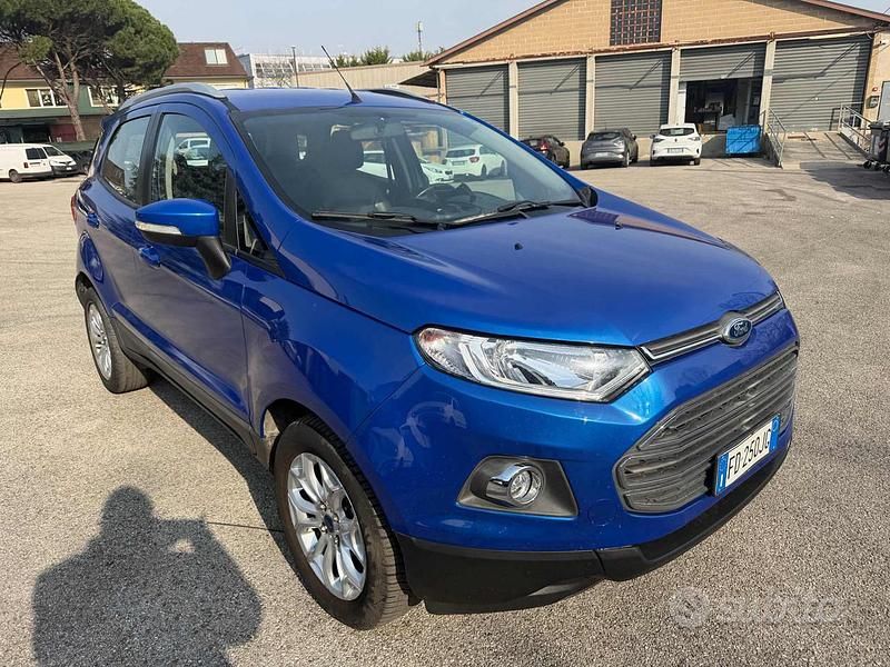 Usata Ford Ecosport Titanium 110 CV (80 kW) 2016 Blu SUV