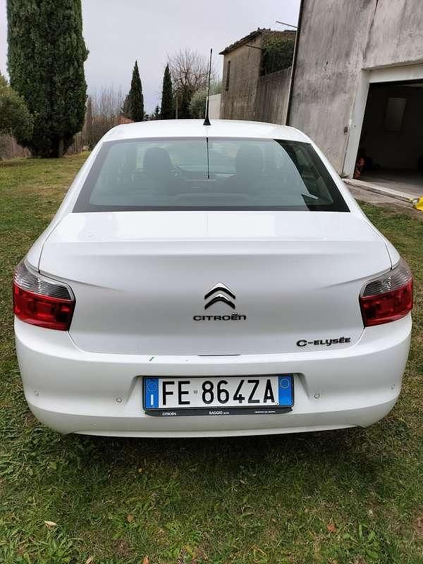 Usata Citroën C-Elysee I Exclusive 82 CV (60 kW) 2016 Bianco Berlina