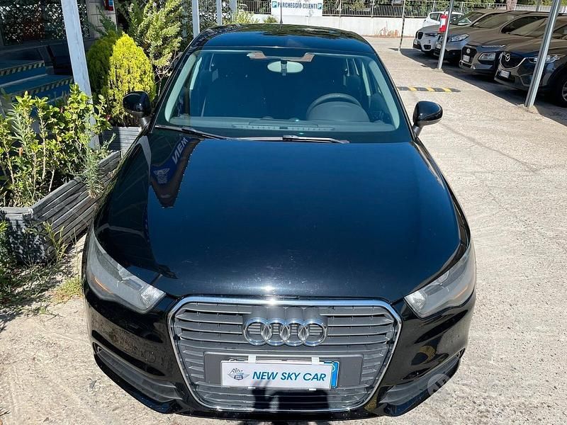 Usata Audi A1 Ambition 86 CV (63 kW) 2012 Nero Utilitaria
