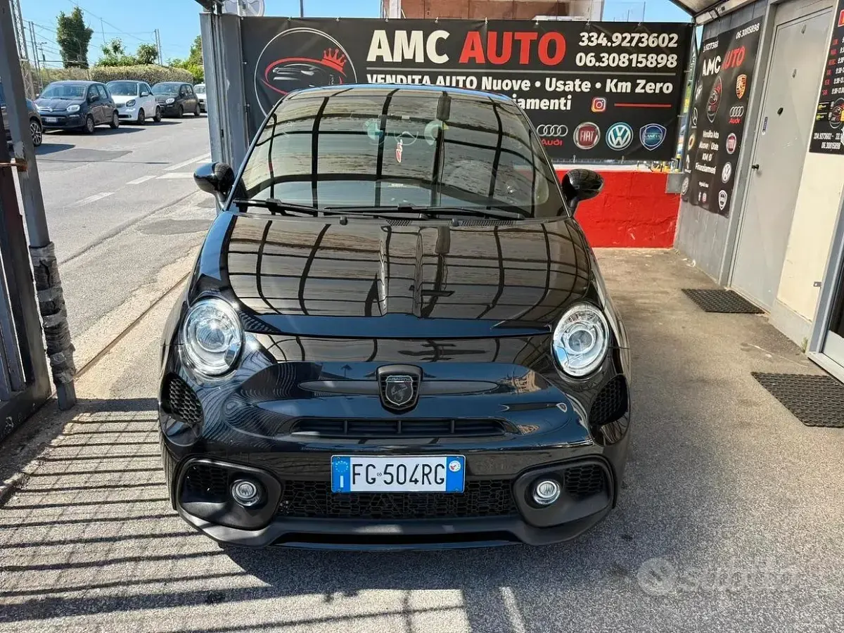 Usata Abarth 595C Competizione 180 CV (132 kW) 2016 Nero Cabrio
