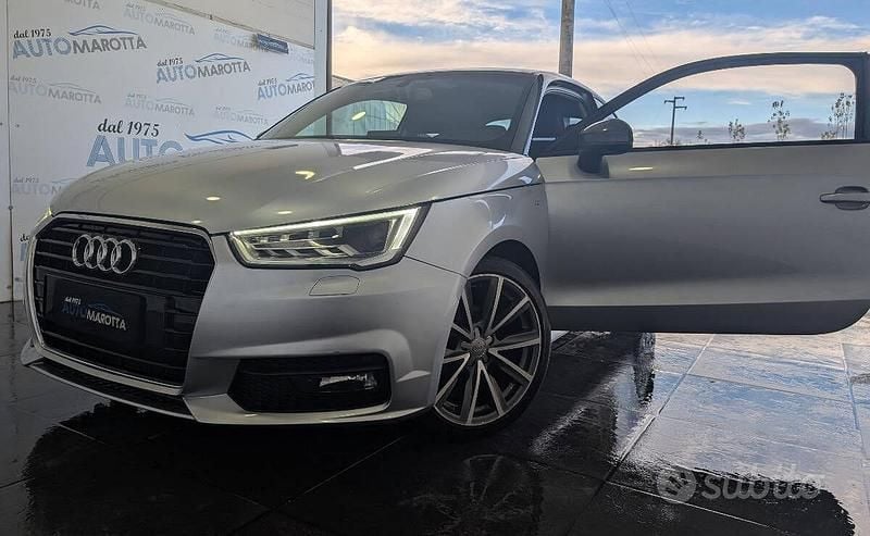 Usata Audi A1 Admired 90 CV (66 kW) 2018 Grigio daytona Berlina