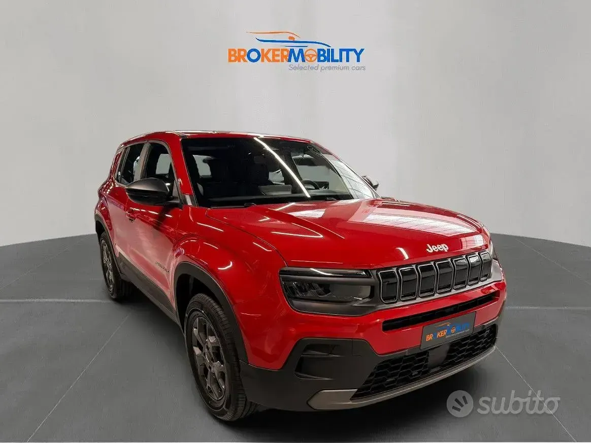 Nuova Jeep Avenger Longitude 100 CV (73 kW) 2026 Rosso SUV