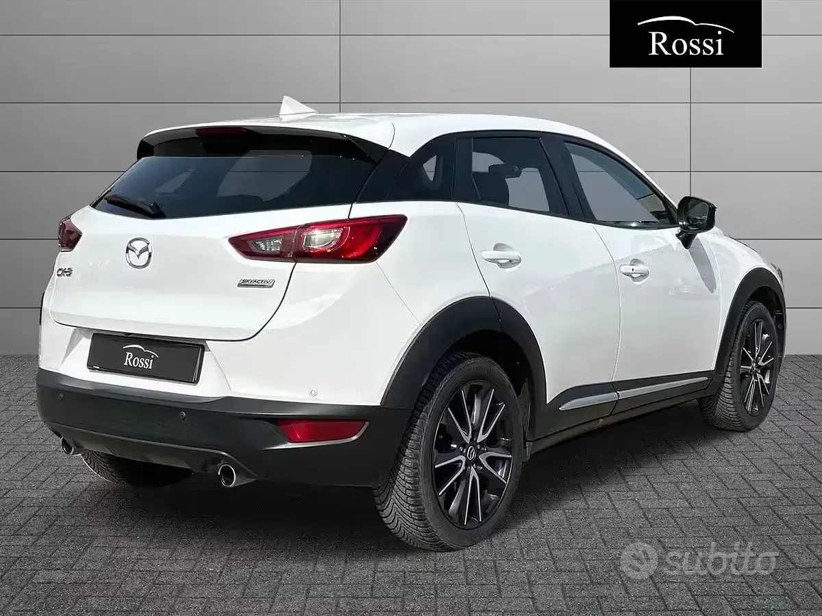 Usata Mazda CX-3 Exceed 105 CV (77 kW) 2017 Bianco SUV