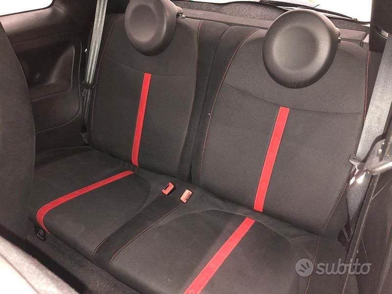 Usata Abarth 500 135 CV (99 kW) 2010 Bianco Utilitaria