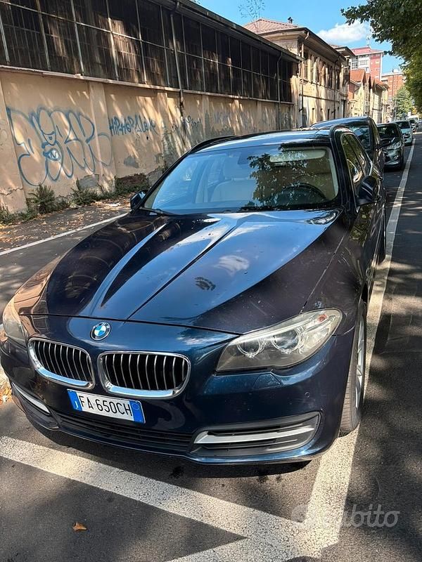 Usata BMW 525 218 CV (160 kW) 2015 Blu Station wagon