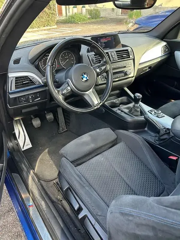 Usata BMW 218 Comfort Edition 143 CV (105 kW) 2014 Blu/azzurro Coupé