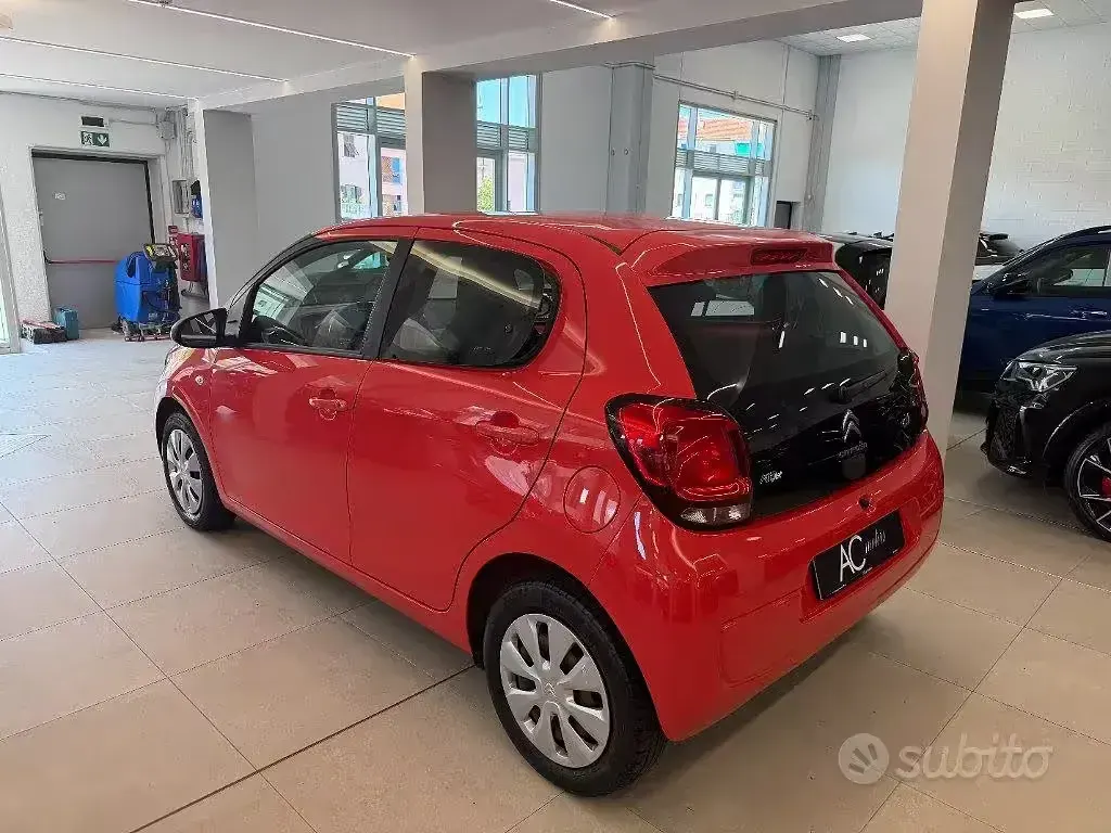 Usata Citroën C1 Shine 69 CV (50 kW) 2016 Rosso Utilitaria