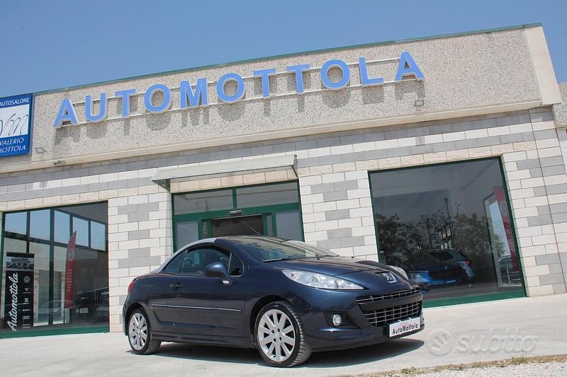 Grigio Usata 2012 Peugeot 207 CC Allure Cabrio | 6500 € (Cara) - Immagine 1/4