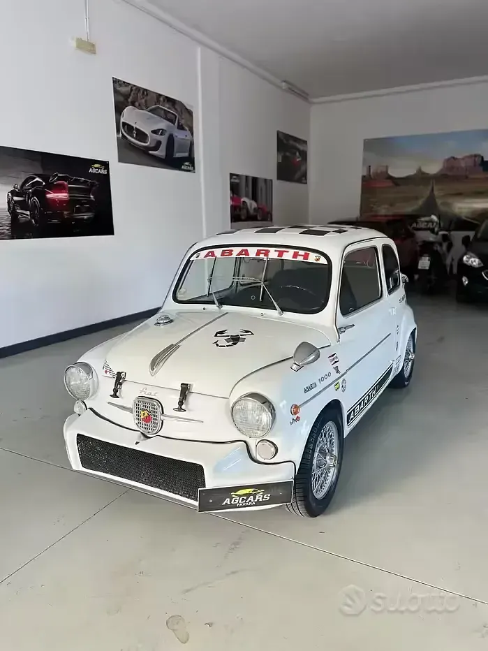 Usata Fiat 600 Abarth 100 CV (73 kW) 1960 Bianco Utilitaria