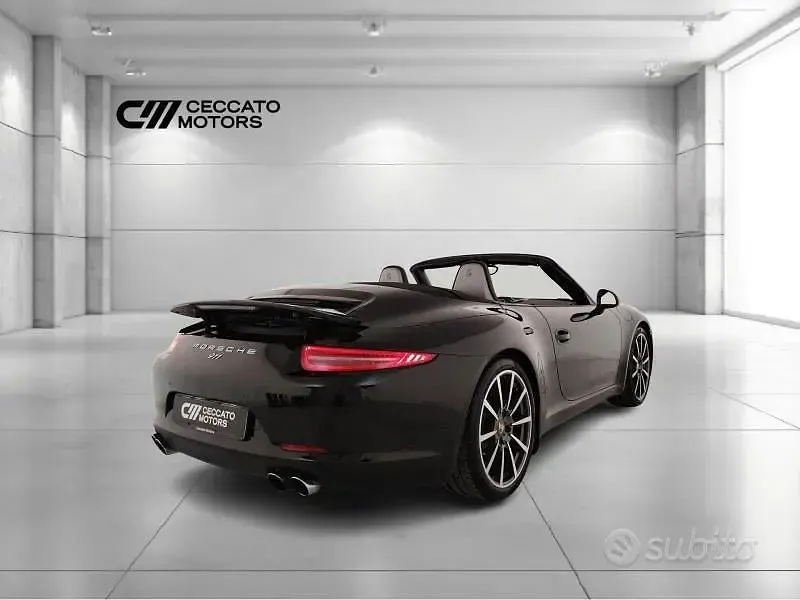 Usata Porsche 911 Carrera Cabriolet 2014 Nero Cabrio