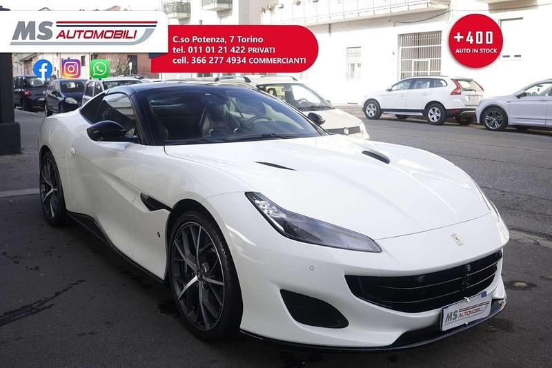 Usata Ferrari Portofino 600 CV (441 kW) 2018 Bianco Cabrio