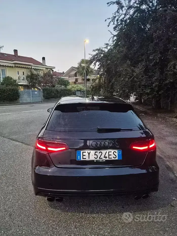 Usata Audi S3 300 CV (220 kW) 2014 Nero Berlina
