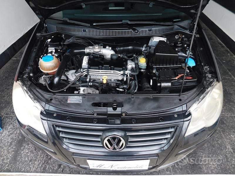 Usata VW Polo Comfortline 69 CV (50 kW) 2008 Nero Berlina