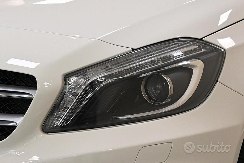 Usata Mercedes A180 108 CV (79 kW) 2015 Bianco Berlina
