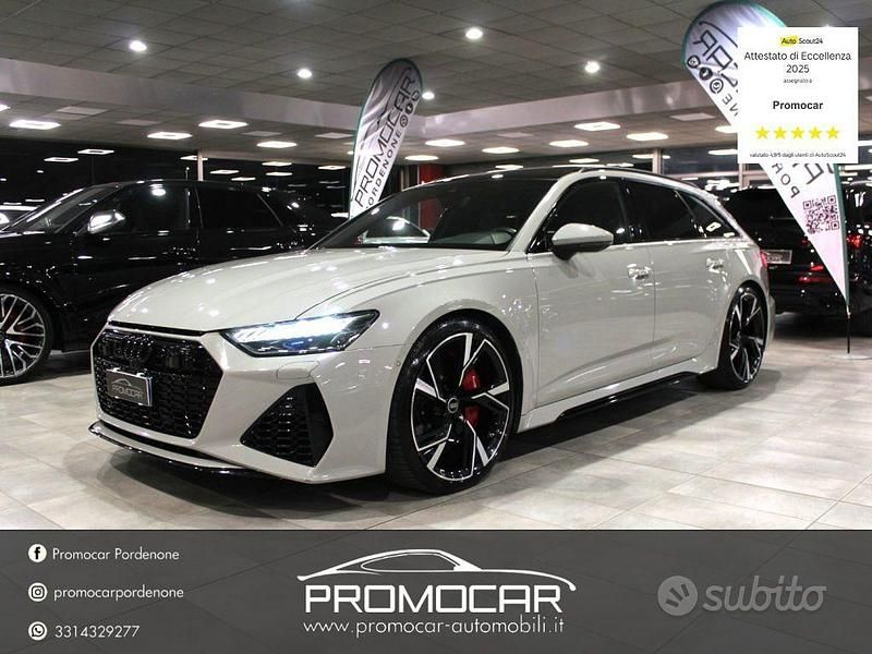 Usata Audi RS6 Business 600 CV (441 kW) 2022 Grigio Station wagon