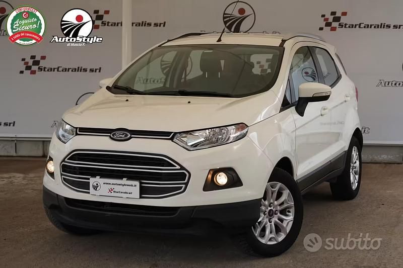 Usata Ford Ecosport 95 CV (69 kW) 2017 Bianco SUV